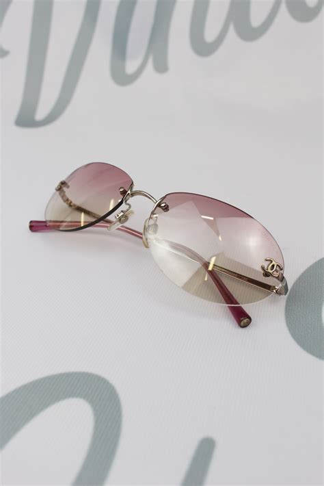 chanel pink gradient sunglasses|Sunglasses .